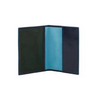 Porta passaporto in pelle Piquadro Blue Square blu - Tabella Colori: Blu