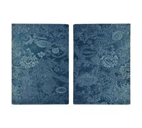 Porta passaporto in pizzo floreale blu ultra sottile in pelle PU organizer per documenti da viaggio compatto premium internazionale per passaporto americano copertura per donne uomini