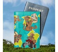 Porta passaporto in PU con stampa del cane dei cartoni animati GraficoPoliuretano