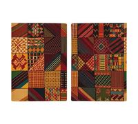 Porta passaporto in stile africano patchwork portafoglio personalizzato per passaporto per donne uomini porta documenti da viaggio organizer