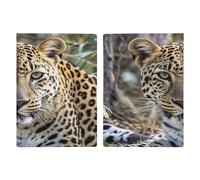 Porta passaporto leopardo animale africano ultra sottile in pelle PU organizer per documenti da viaggio compatto premium internazionale per passaporto americano custodia per donne uomini
