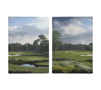 Porta passaporto per campo da golf, ultra sottile, in pelle PU, organizer per documenti da viaggio, compatto, premium internazionale, per donne e uomini