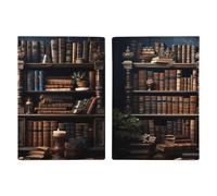 Porta passaporto per libri sulla libreria per viaggi in pelle PU custodia per passaporto custodia a portafoglio impermeabile protezione passaporti