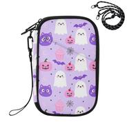 Porta passaporto per uomini di viaggio da viaggio Pastel Goth Halloween Witchy