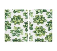 Porta passaporto verde con motivo succulento ultra sottile in pelle PU organizer per documenti da viaggio compatto premium internazionale per passaporto americano copertura per donne uomini