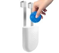 Porta pastiglie per la pulizia del serbatoio del WC con supporto sospeso - Supporto per compresse di candeggina e detergente per WC impedisce che i residui contaminino il serbatoio, ideale per il