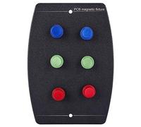 Porta PCB universale EVTSCAN, 100x140mm, lega di alluminio, perni magnetici, posizionamento a più punti, per la riparazione del PCB del telefono, saldatura, progetti fai -da -te