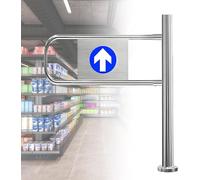 Porta pedonale a ingresso singolo adatta per mercati, biblioteche e locali simili 50 × 100 cm