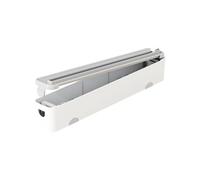 Porta Pellicola,Contenitore Magnetico Ricaricabile - Dispenser Pellicola da Incasso Riutilizzabile con Taglierino,Per Carta Forno Antigraffio E Cassetto Cucina