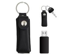 Porta Pen Drive, Custodia Protettiva con Portachiavi per Penne USB, Borsa Antismarrimento Per Lettore Schede Registratore Voce Backup