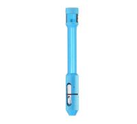 Porta-penna per saldatura TIG, alimentatore a dito wireless per elettrodi in filo da 1,0 a 3,2 mm, in lega di alluminio anodizzata blu con clip da tasca e impugnatura migliorata
