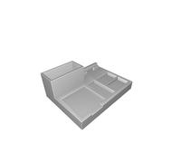 Porta Penne Organizer Scrivania con Spazio Post-it e Supporto Smartphone Slot