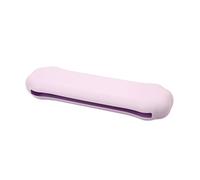 Porta pennelli da trucco da viaggio in silicone alla moda portatile per pennelli da viso morbidi ed eleganti organizer per strumenti di trucco, B