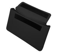 Porta pennelli da trucco da viaggio, porta cosmetici portatile per pennelli grandi, grande fibbia magnetica, organizer da viaggio e custodia da viaggio per strumenti di bellezza, Nero , Refer to