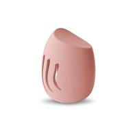 Porta pennelli da trucco in silicone, grande custodia da viaggio per pennelli da trucco con design a scatto semiaperto, borsa da viaggio anti-caduta, organizer portatile ed ecologico per cosmetici