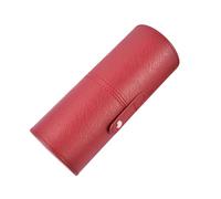 Porta Pennelli Trucchi Portatile in Pu, Organizer per Ufficio | Contenitore per Beauty Tools e Accessori Unghie, Cilindro Compatto, Pratico da Tenere sulla Scrivania