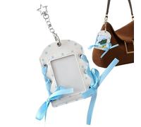 Porta per badge - Con design a a stella per per etichette bagagli, sospensione con cordino, per casa, bagno, camera da, lavoro, infermiere, insegnante, auto crociera