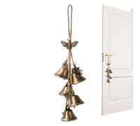 Porta per campanello - campane di stregone per eliminare l'energia negativa e l'ingresso di benedizione | Elegante decorazione della campana del per casa, giardino, hotel, sala spirituale, fasci
