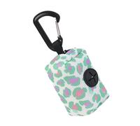 Porta per cani - per cani da passeggio | Catcher di cacca di cane | Piccola tasca con cerniera per cani | Borse per per cani porta rotolo, ricaricabile