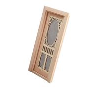 Porta per case delle bambole in 1: 12, accessori per mobili per case delle bambole Porta per schermi in miniatura Schermo in miniatura