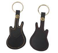 Porta per Chitarra in Cuoio in Pelle Portatile Porta Borse per la Custodia Comoda di qualità Nuove qualità Disponibile in Organizzazione Ideale Nera e Marrone per la Conservazione e l'accesso Alle