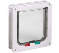 Porta Per Gatti Da Muro 4-Vie Bianca Ref 507514 (Flamingo)