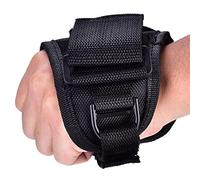 Porta per immersione in nylon in nylon resistente a nylon Glove Torcia regolabile Torcia Montaggio del polso per immersioni subacquee Snorkeling Nero