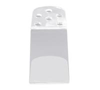 Porta per parrucchiere - Organizer acrilico trasparente a sei fori standard 15x10x10 cm | Scaffale per parrucchiere con supporto per attrezzi da salone per riporre il desktop | Casa del negozi