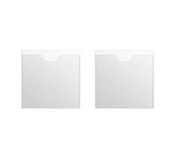 Porta Permesso Di Parcheggio Per Parabrezza Per Auto Titolari Di Permesso Per Auto Autoadesivi Portacarte Per Parabrezza Quadrato Trasparente Per Auto
