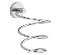 Porta phon da parete tesa Moon, look acciaio inox, autoadesivo, tecnologia di mo