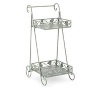 Porta piante Yes Everyday 0741457 ARRIET 2P con ruote Salvia
