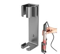 Porta Piastra per Capelli Supporto a Parete Compatto Senza Trapano