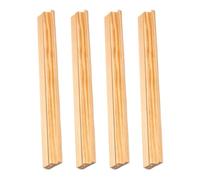 Porta piastrelle in legno per il | 4 pezzi, accessori leggeri per set da tavolo | kit porta piastrelle in legno | per casa casa, viaggi, club, vacanze, feste, donne e adulti
