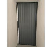 Porta pieghevole a fisarmonica con serratura, cancello pieghevole per una maggiore privacy in camera da letto, cucina, bagno, divisorio scorrevole personalizzabile