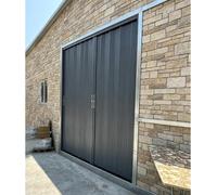 Porta pieghevole a fisarmonica con serratura/Porte scorrevoli divisorie interne ed esterne for magazzino/cucina/dispensa/capannone(WxH-66X80in (168x203cm))
