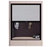 Porta pieghevole a nido d'ape, porte a soffietto for armadi for camere da letto, cancelletto pieghevole a soffietto, divisorio for stanze, schermo retrattile(55x100cm/21.7x39.4")