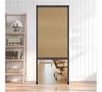 Porta pieghevole a nido d'ape senza binari, regolabile dall'alto verso il basso/basso, fisarmonica scorrevole invisibile per bagno e cucina, impermeabile, facile installazione senza trapano