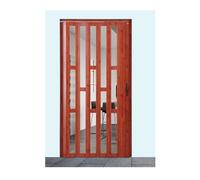 Porta Pieghevole A Soffietto Con Ferramenta Di Montaggio Porta Pieghevole A Soffietto Per Corridoio Per Porte, Porte Pieghevoli Plissettate, Tenda Per Armadio E Divisorio(WxH 40x80in (101.5x203cm))
