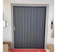 Porta pieghevole con serratura, impermeabile e isolamento termico, per la divisione della stanza e la privacy