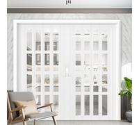 Porta pieghevole impermeabile del PVC, progettazione scorrevole ritrattabile insonorizzata per le grandi porte dell'interno