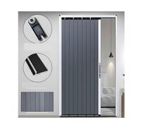 Porta Pieghevole Senza Foratura Con Telaio In Alluminio Porta A Soffietto Per Corridoio Porta Scorrevole Pieghevole Per Ingresso, Doccia E Divisorio(44x80in (111.5x203cm))