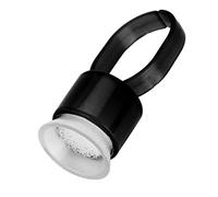 Porta pigmenti monouso per tazze per anelli per inchiostro tatuaggio con spugna per microblading Trucco permanente(100Pcs-nero)