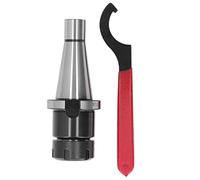 Porta Pinza Er32 con Gambe Alta Durezza, Struttura Integrale, Mandrino Tornio CNC nt30 iso40 - Resistente All'usura, Elevata Precisione, Ideale per Lavorazioni ad Alta Velocità