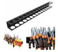 Porta pinze in acciaio 40 cm da parete perfetto organizer attrezzi per banco da