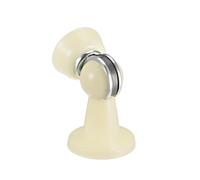 Porta plastica fermo magnetico titolare con tappo vite nascosta monta Beige