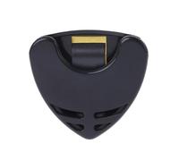 Porta plettri per chitarra in plastica, 1/5/10 pezzi porta plettro for chitarra custodia in plastica for rapida for autoadesiva a forma di triangolo(1 Pc)