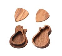 Porta plettri per chitarra in plastica, 1 set scatola for plettro for chitarra antigraffio porta compatto for ampio spazio custodia for in legno for for