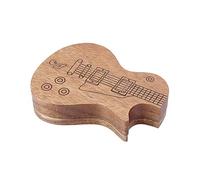 Porta plettro for chitarra Custodia for chitarra in legno con plettro Scatola portaoggetti personalizzata for mediatore Confezione for basso Regalo jazz Scatola Per Plettri Per Chitarra