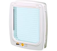 Porta portina basculante cani cane Ferplast SWING 15 marrone bianco