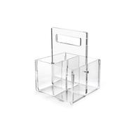 PORTA POSATE 4 SEDI C/MANICO TRASP. COD: I00801039TAC IPLEX BON TON P/